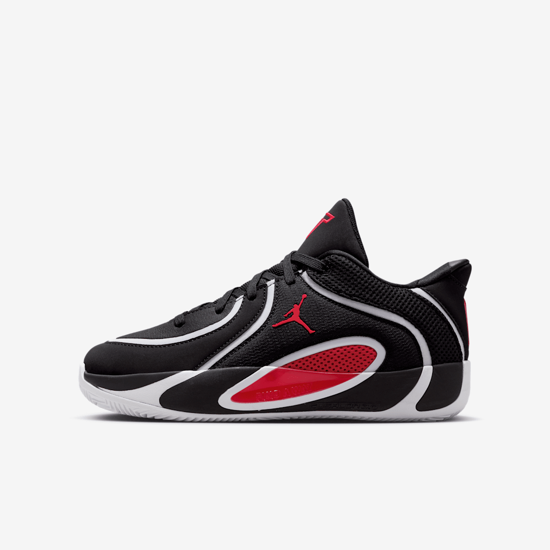 Black/White/University Red