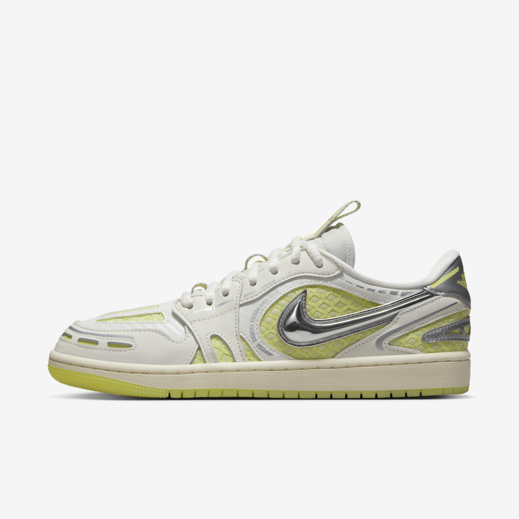 Sail/Metallic Silver/Luminous Green